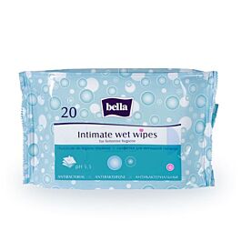 Servetele  umede Bella pentru igiena intima, 20 bucati | Alexa Medical
